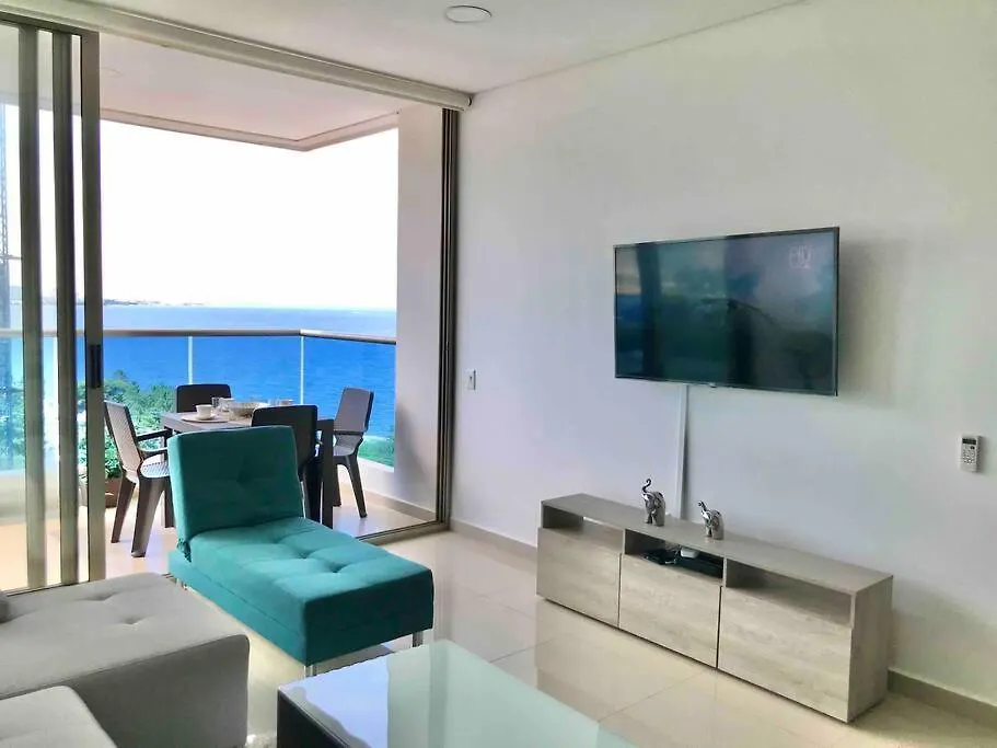Apartamento Samaria 1133 Vista Al Mar Piso Alto Santa Marta   Santa Marta (Magdalena)