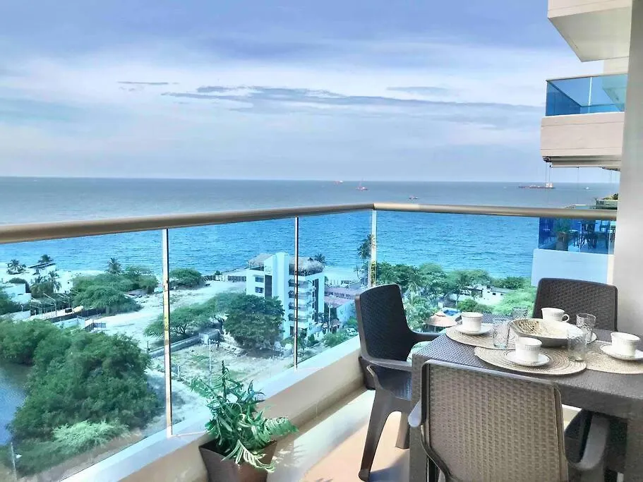 Apartamento Samaria 1133 Vista Al Mar Piso Alto Santa Marta  Colombia